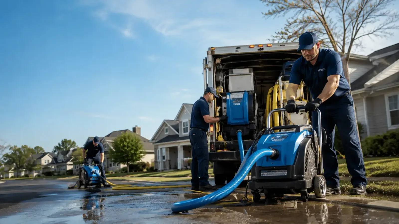 Flood Damage Cleanup in West Union, WV